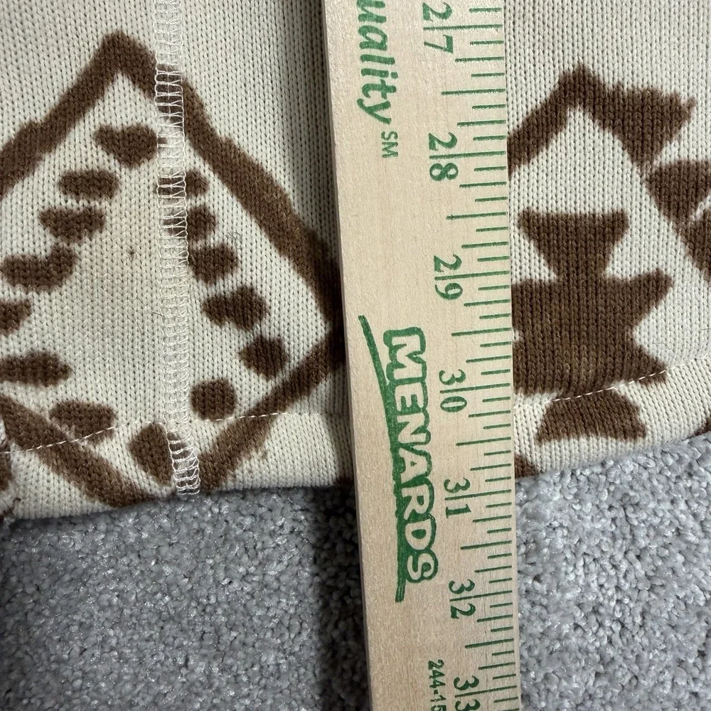 The North Face Gordon Lyons Shacket Mens‎ Sz L Aztec Printed Snap Button Fleece